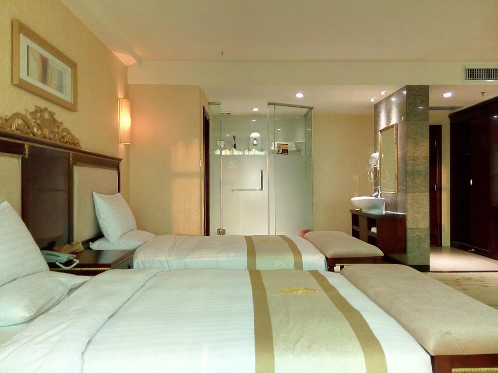Guangzhou Li Gang Hotel Cantão Quarto foto