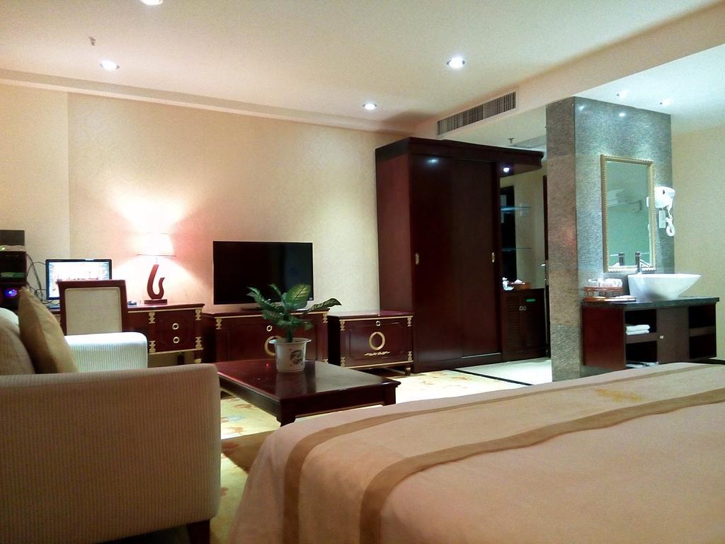 Guangzhou Li Gang Hotel Cantão Quarto foto